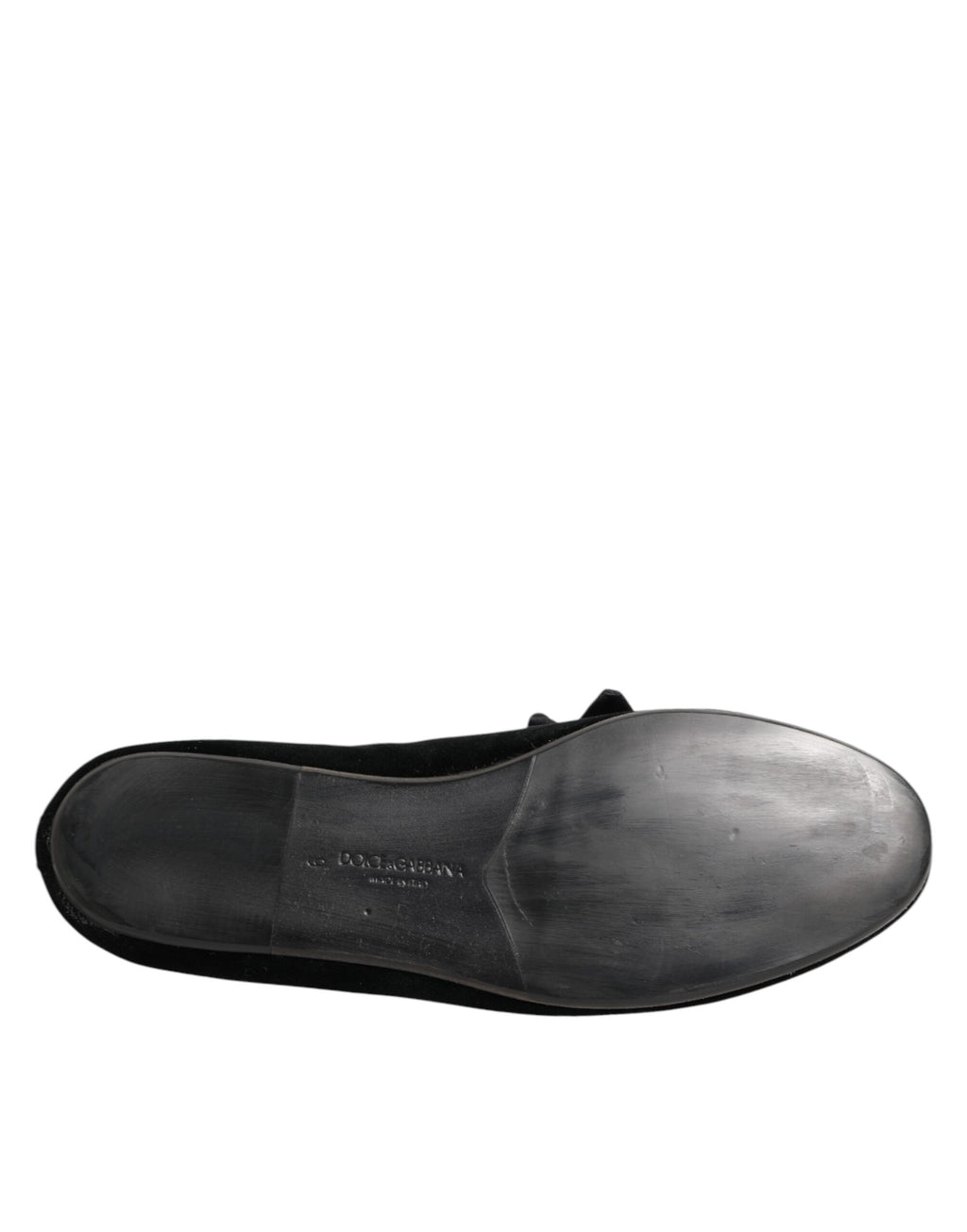Chaussures Derby en daim noir Dolce & Gabbana avec détails en coton et roses, style slip-on élégante pour homme.