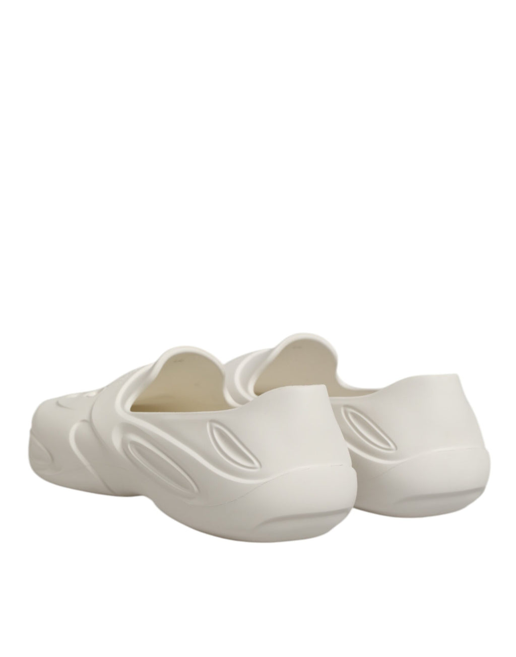 Chaussures Dolce & Gabbana, baskets basses blanches en caoutchouc pour femme, tendance et confortables.