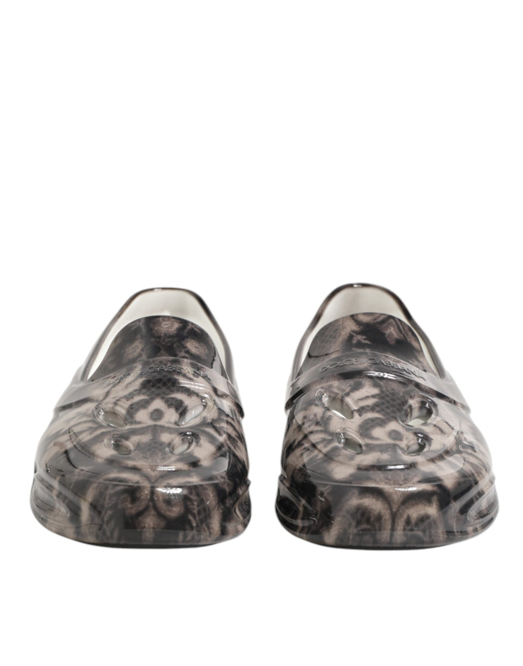 Chaussures de sport basses multicolores Dolce & Gabbana pour hommes en caoutchouc, style décontracté et tendance.