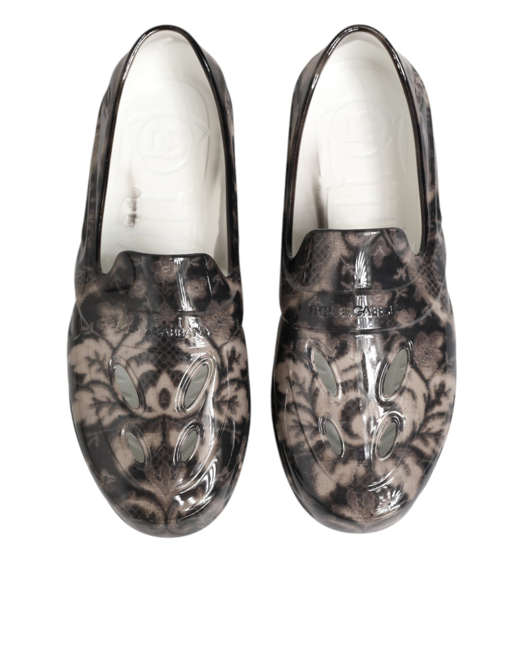 Chaussures basses pour hommes Dolce & Gabbana en caoutchouc multicolore, sneakers tendance et confortables.