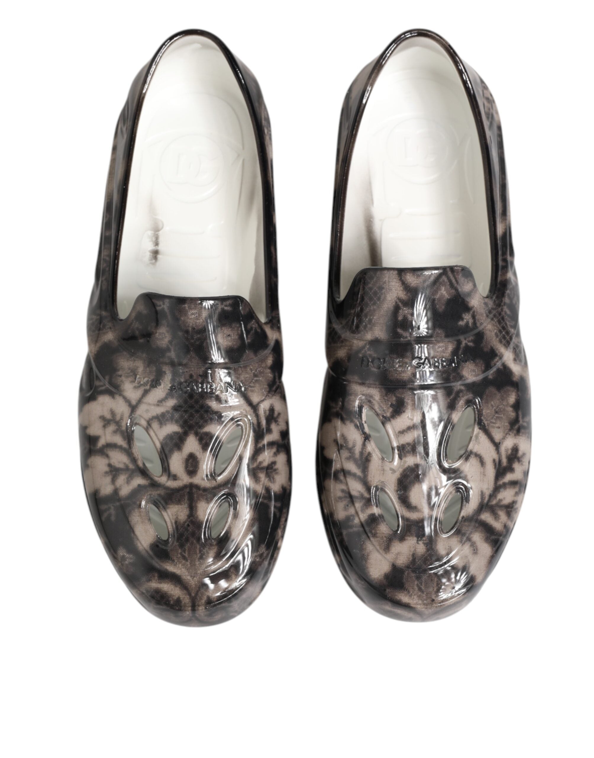 Chaussures basses pour hommes Dolce & Gabbana en caoutchouc multicolore, sneakers tendance et confortables.