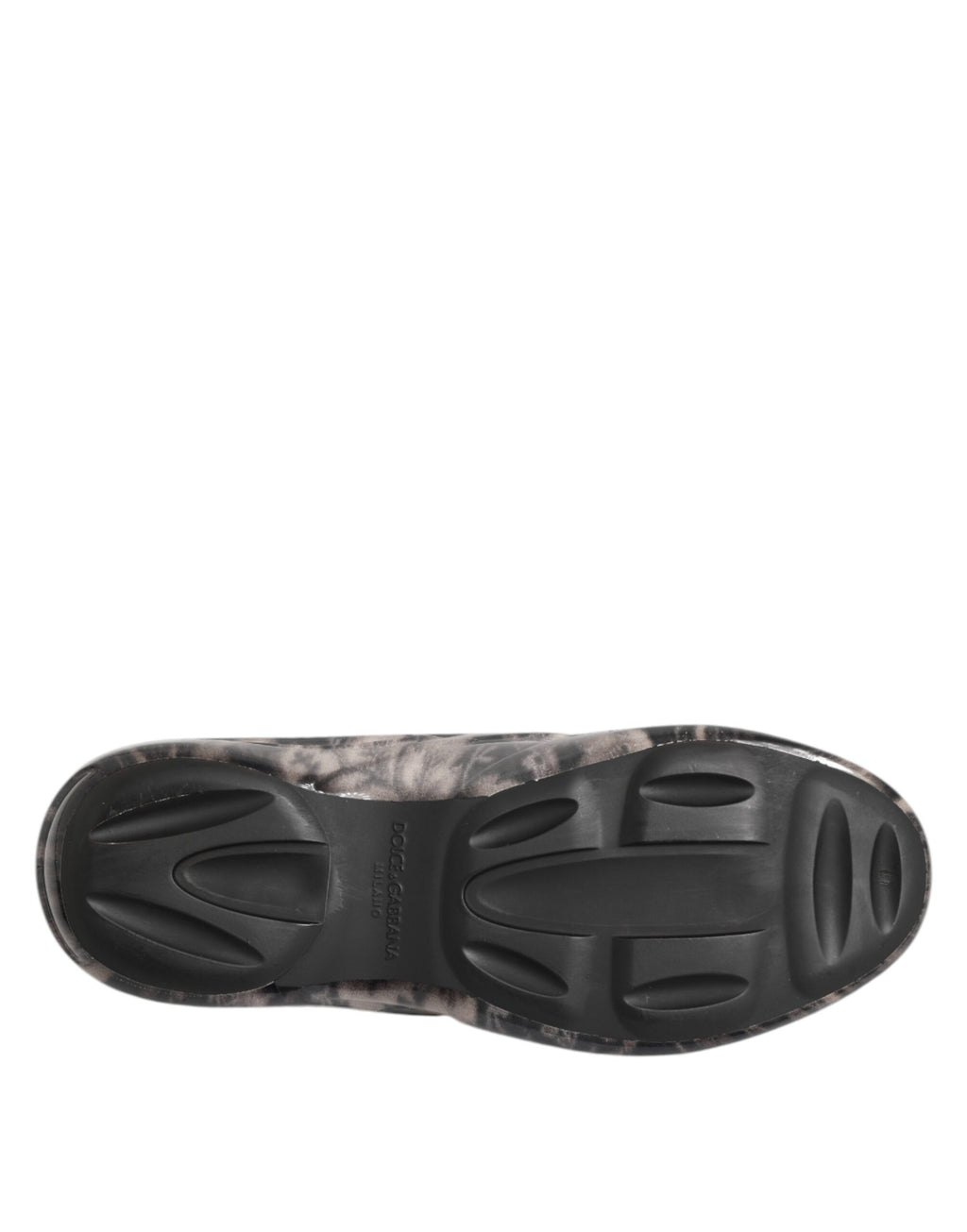 Chaussures de sport basses pour hommes Dolce & Gabbana en caoutchouc multicolore, design tendance et confortable.