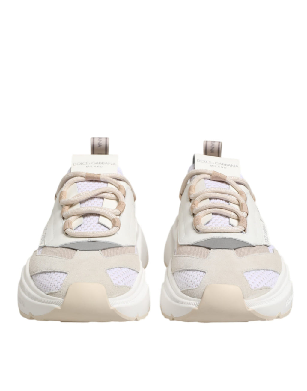Chaussures sneakers basses Dolce & Gabbana Daymaster multicolores avec design coloré et détails élégants.