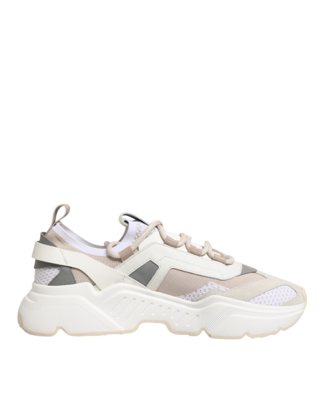 Chaussures sneakers basses Dolce & Gabbana Daymaster multicolores, style décontracté avec semelle blanche et logo sur le côté.