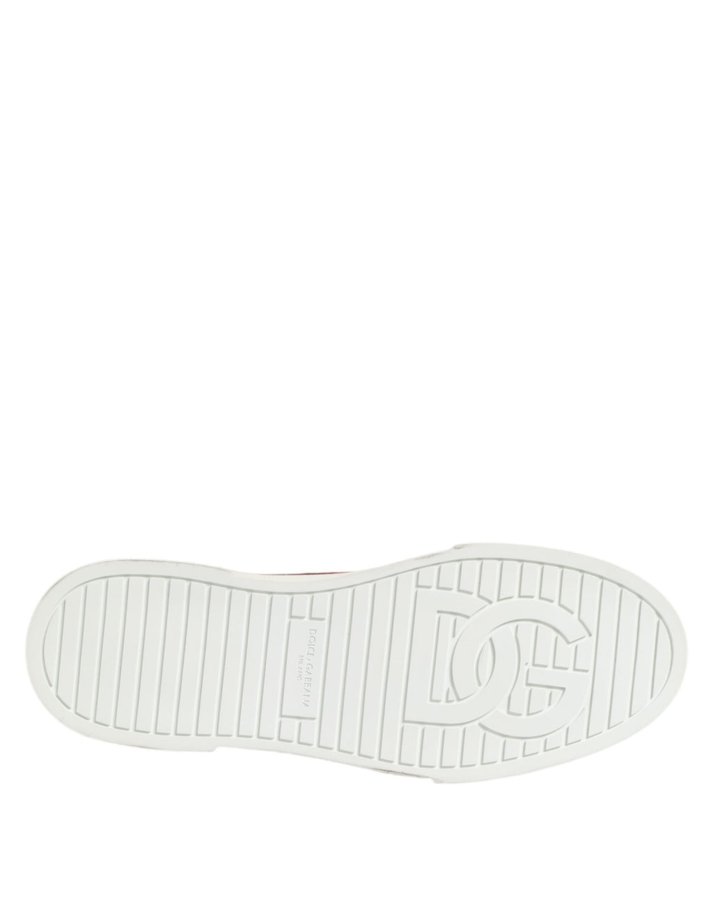 Chaussures basses pour hommes Dolce & Gabbana, baskets en coton multicolore avec semelle blanche, style haut de gamme.