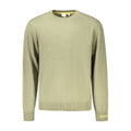 Pull homme en coton vert de Pepe Jeans, pull-over décontracté avec col rond et logo discret, pour un style casual.