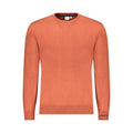 Pull marron en coton pour homme de Pepe Jeans, sweat-shirt confortable avec col rond et manches longues.
