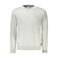 Pull homme en coton gris de Pepe Jeans, sweat-shirt confortable avec col rond et logo discret, idéal pour le style décontracté.