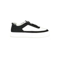 Sneaker homme Calvin Klein en polyuréthane blanc, style moderne et confortable, vue de profil.