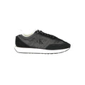 Sneakers pour femmes en polyester noir de Calvin Klein, chaussure décontractée avec design moderne.