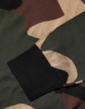 Pull homme Dolce & Gabbana multicolore avec motif camouflage, col rond, pull-over stylish et confortable.