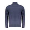 Pull en coton bleu Pepe Jeans pour homme avec col roulé, style décontracté et confortable, idéal pour l'automne et l'hiver.