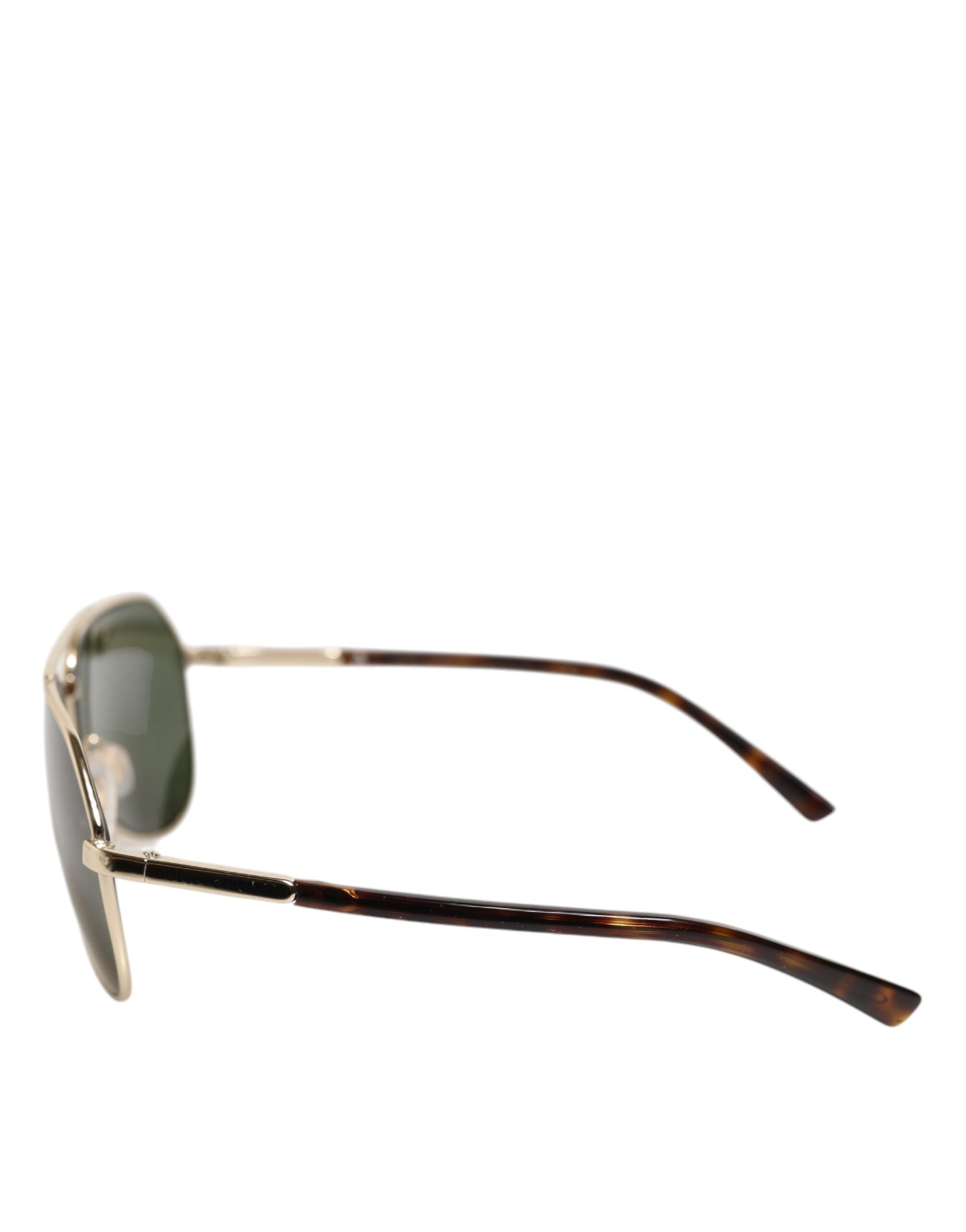 Lunettes de soleil aviator pour enfants Dolce & Gabbana DG2125 avec cadre argenté et verres protecteurs.