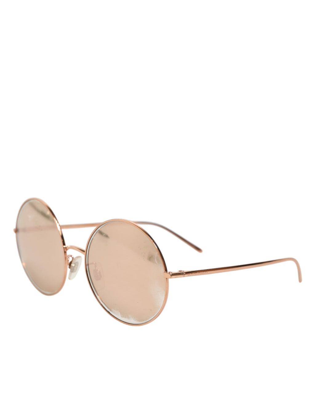 Lunettes de soleil rondes en métal doré Dolce & Gabbana DG2215K, monture élégante et moderne, lunettes de soleil sophistiquées.
