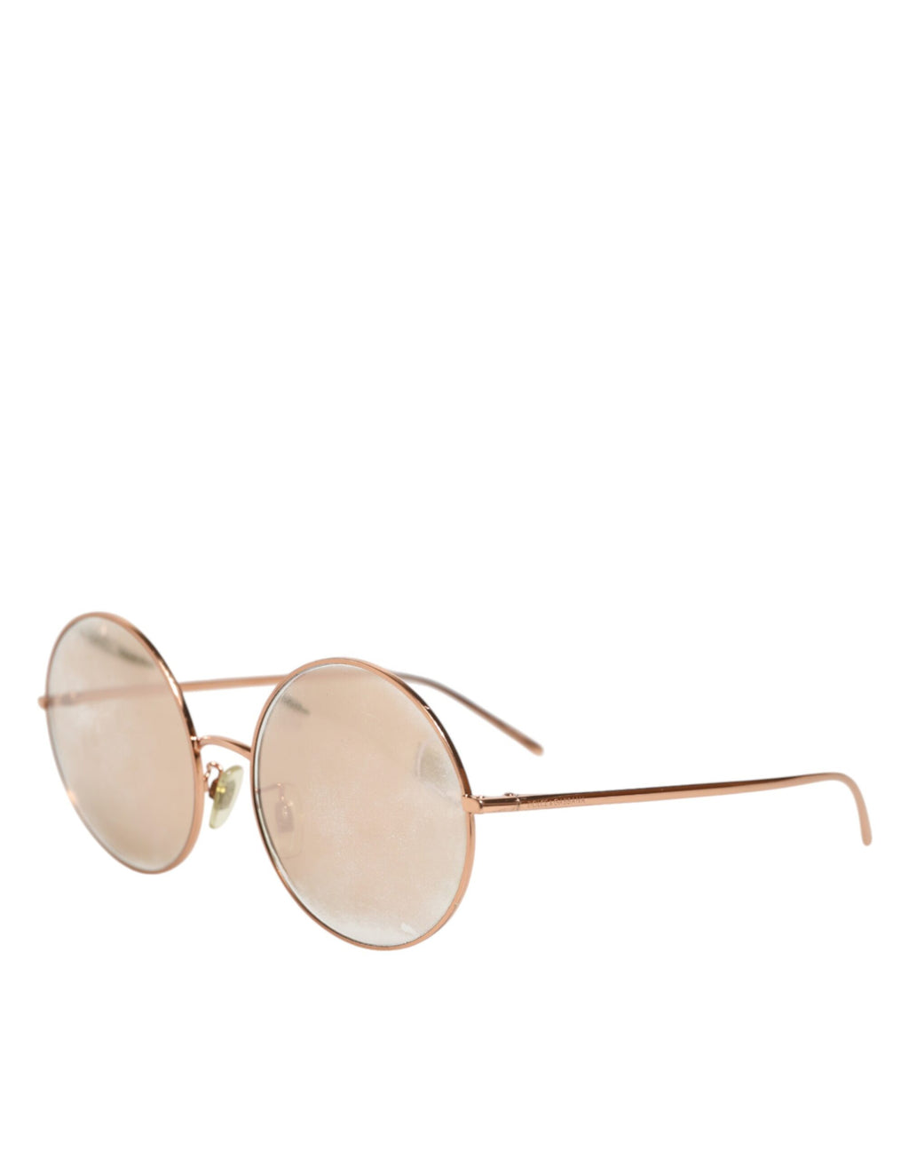 Lunettes de soleil rondes Dolce & Gabbana DG2215K en métal doré, monture élégante et moderne, pour un style sophistiqué