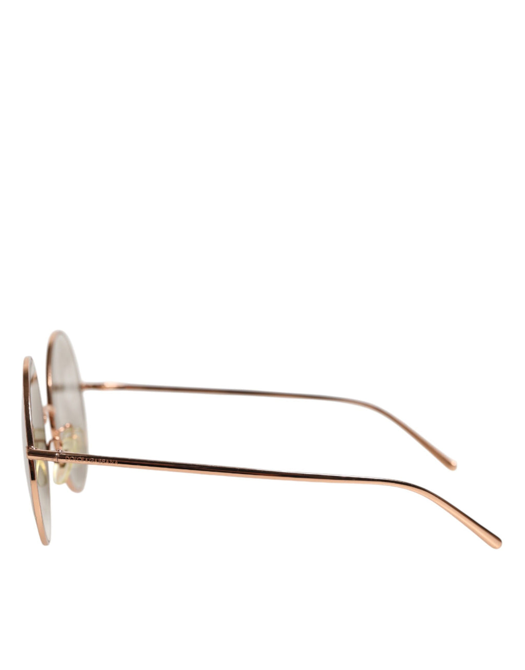 Lunettes de soleil rondes en métal doré Dolce & Gabbana DG2215K, monture élégante et moderne, pour un style sophistiqué.