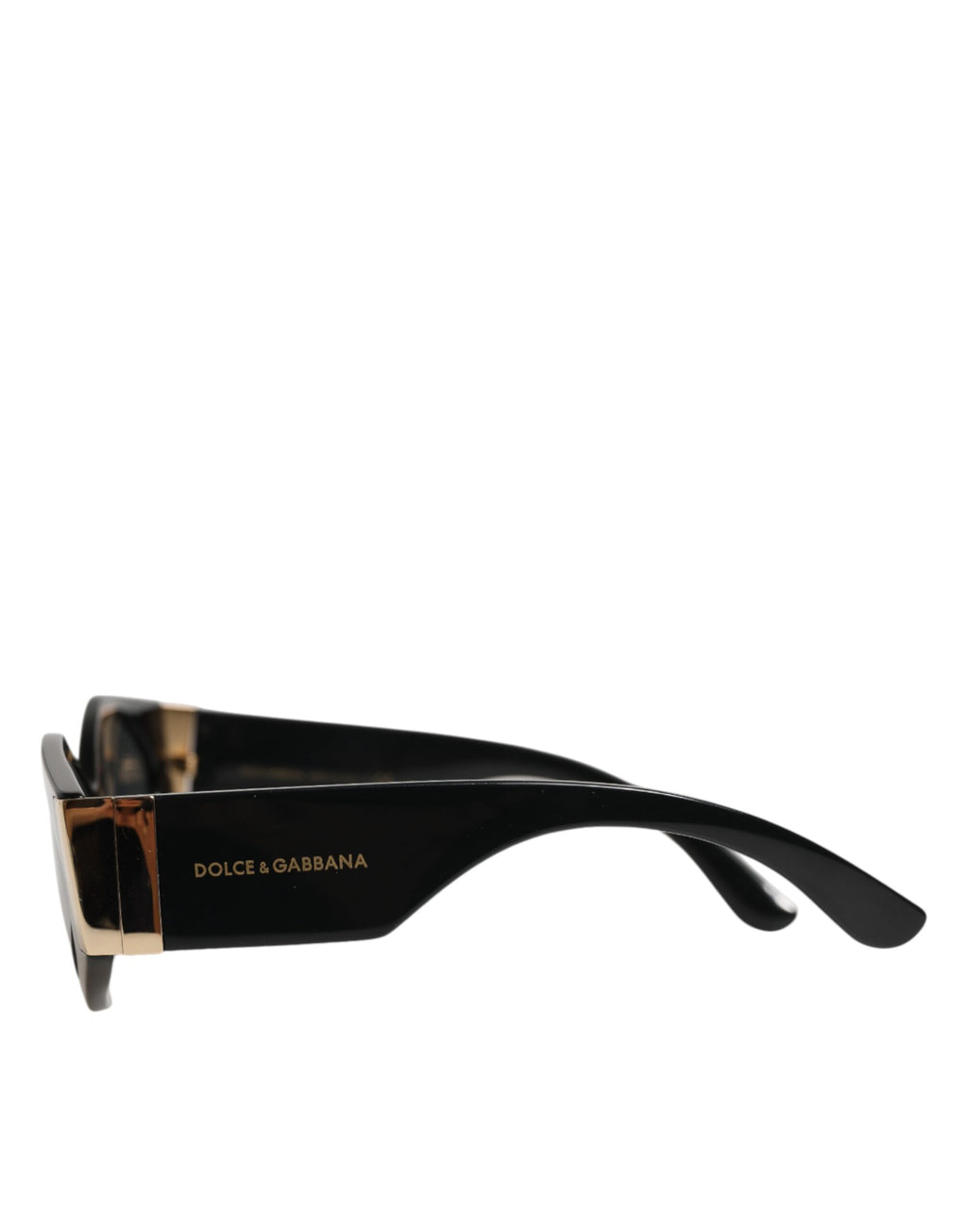 Lunettes de soleil Dolce & Gabbana DG4396 à monture gris dégradé et noir, forme irrégulière, élégantes et modernes.