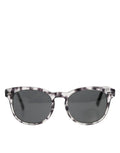 Lunettes de soleil Dolce & Gabbana DG4254 Havana avec verres teintés noirs clairs et monture élégante.