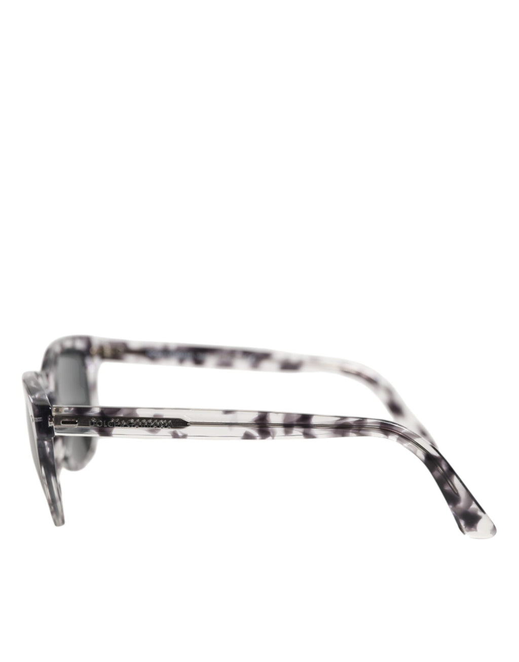 Lunettes de soleil Dolce & Gabbana DG4254 Havana avec verres teintés noirs transparents, monture élégante et design moderne.