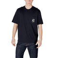 Armani Exchange Blau Baumwolle Sportbekleidung