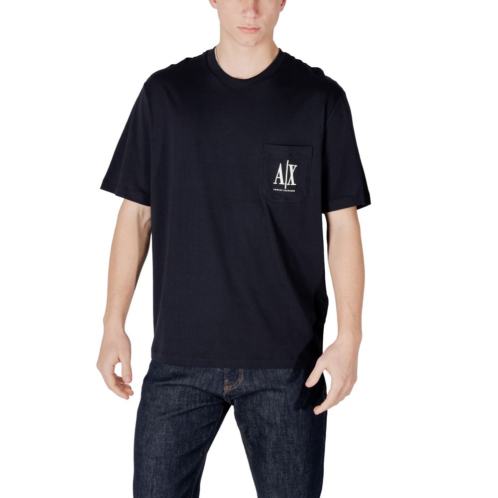 Armani Exchange Blau Baumwolle Sportbekleidung