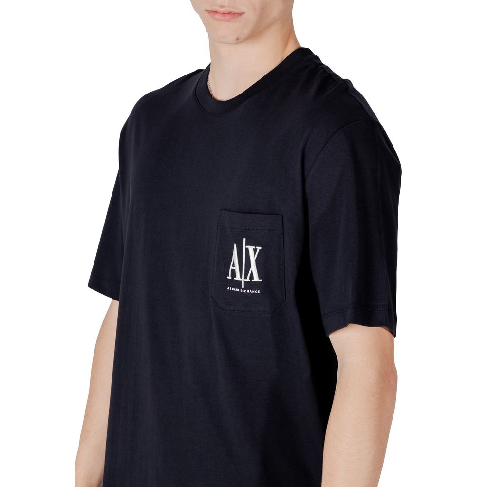 Armani Exchange Blau Baumwolle Sportbekleidung
