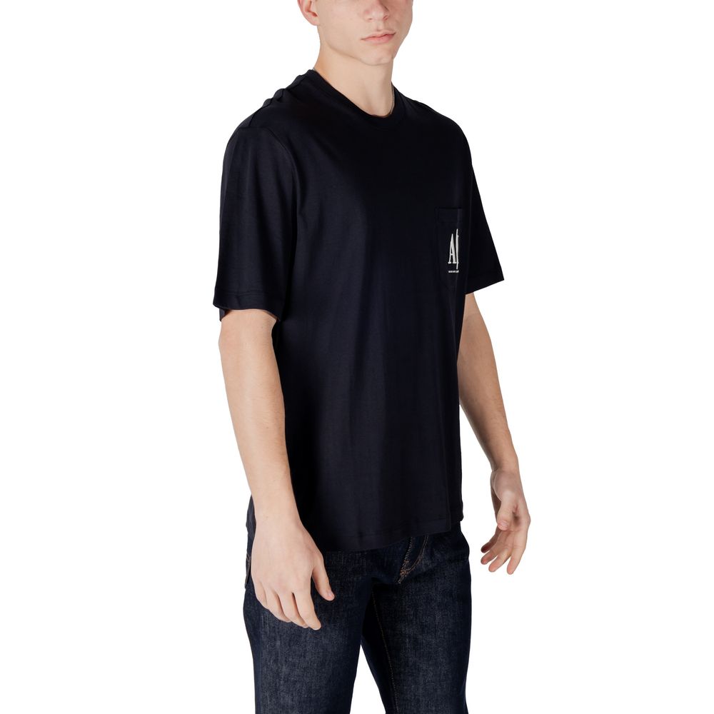 Armani Exchange Blau Baumwolle Sportbekleidung