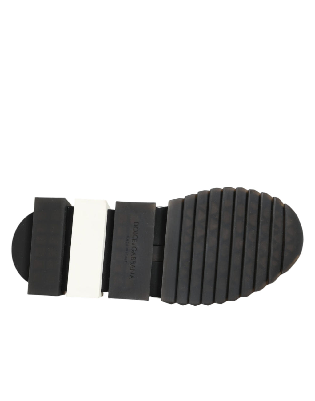 Chaussures de sport stretch noires Dolce & Gabbana Sorrento, baskets élégantes en tissu pour femme ou homme.
