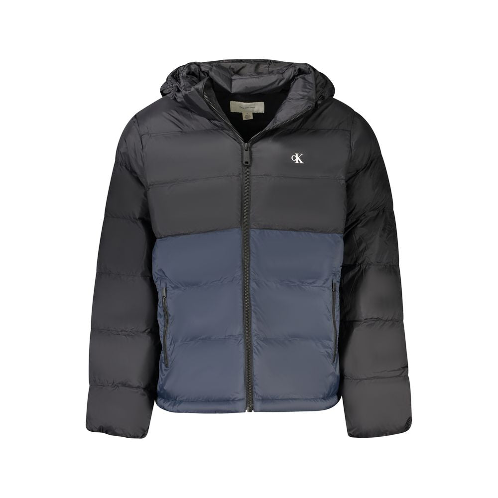 Calvin Klein Schwarze Polyamid-Herrenjacke
