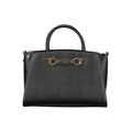 Sac à main Guess Jeans en polyuréthane noir pour femme, élégant et moderne, avec détails raffinés.
