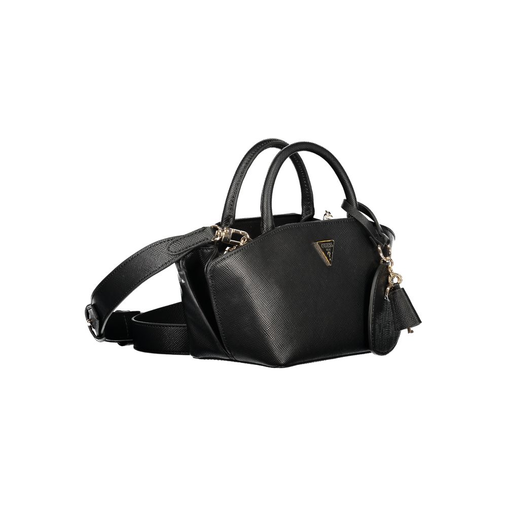 Sac à main Guess Jeans en polyuréthane marron pour femme, avec design élégant et détails tendance.