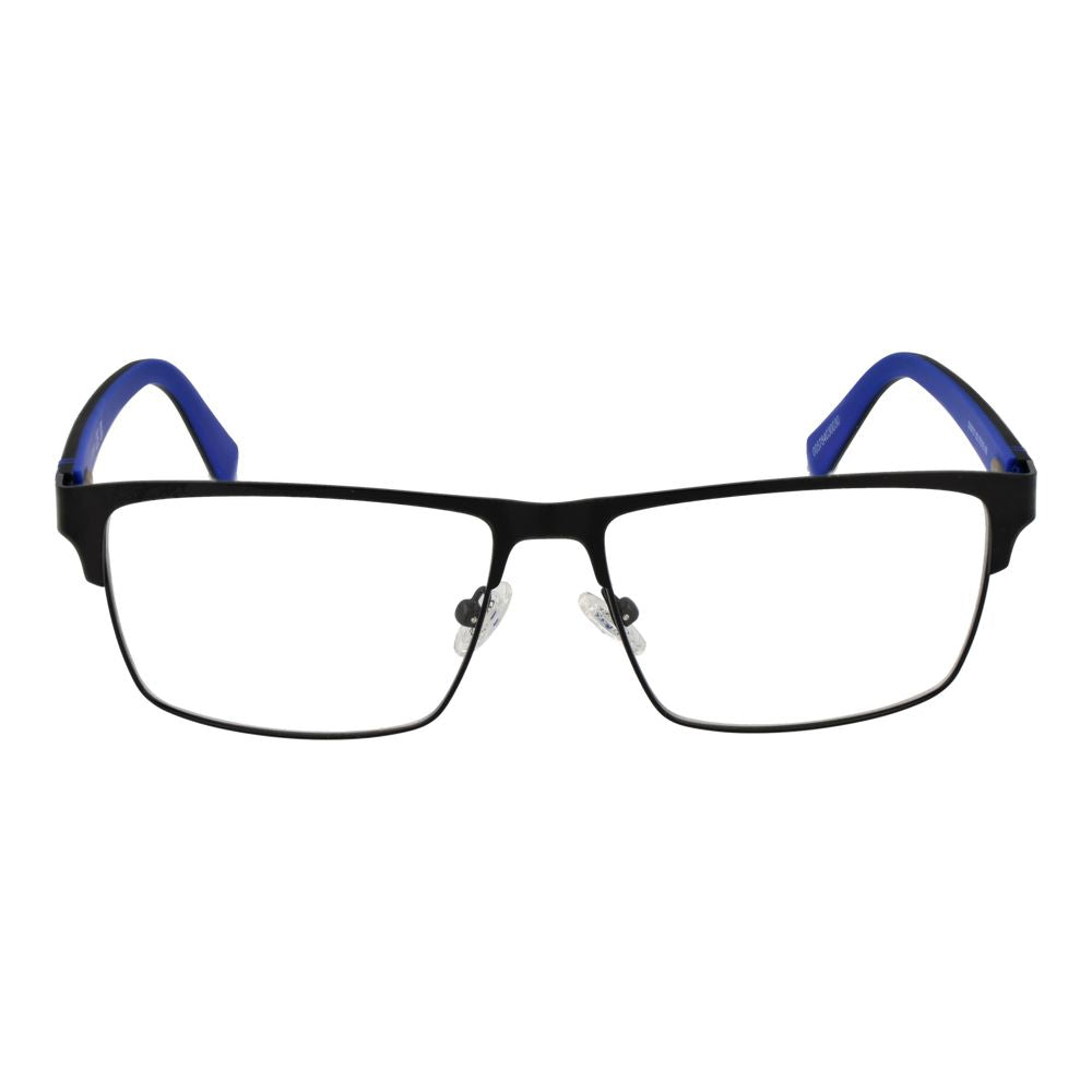 Lunettes en métal noir Guess avec monture élégante et moderne, adaptées pour un style sophistiqué et tendance.