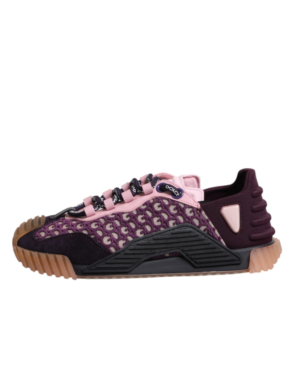 Chaussures basses Dolce & Gabbana logo multicolore, sneakers tendance avec design coloré et détails modernes.