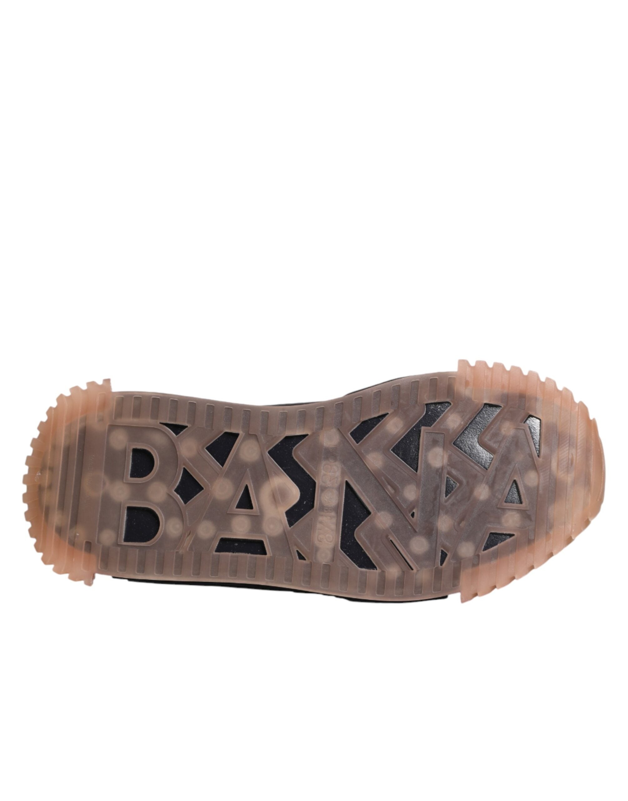 Chaussures sneakers basses Dolce & Gabbana Multicolor Logo NS1, chaussures de sport avec logo coloré et design moderne visible sur l'image.