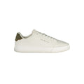 Chaussures sneakers pour homme Tommy Hilfiger en polyuréthane blanc, design moderne et confort élégant.