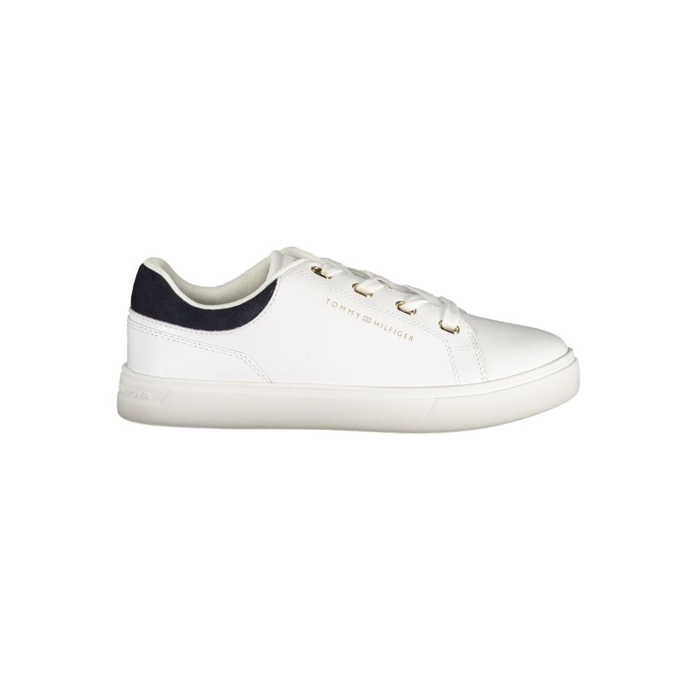 Tommy Hilfiger Bianco Polyurethan Damen-Sneaker