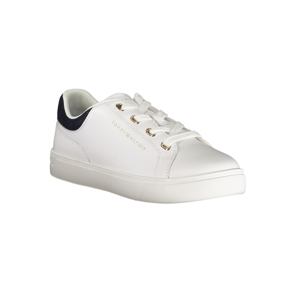 Tommy Hilfiger Bianco Polyurethan Damen-Sneaker