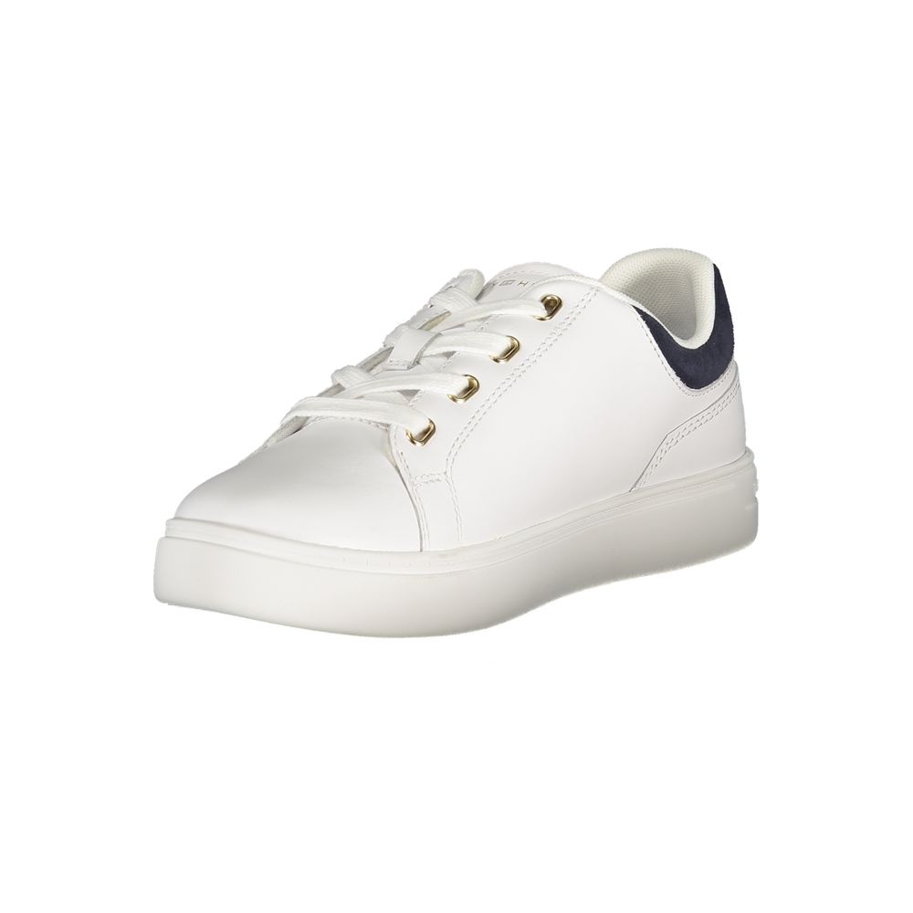 Tommy Hilfiger Bianco Polyurethan Damen-Sneaker