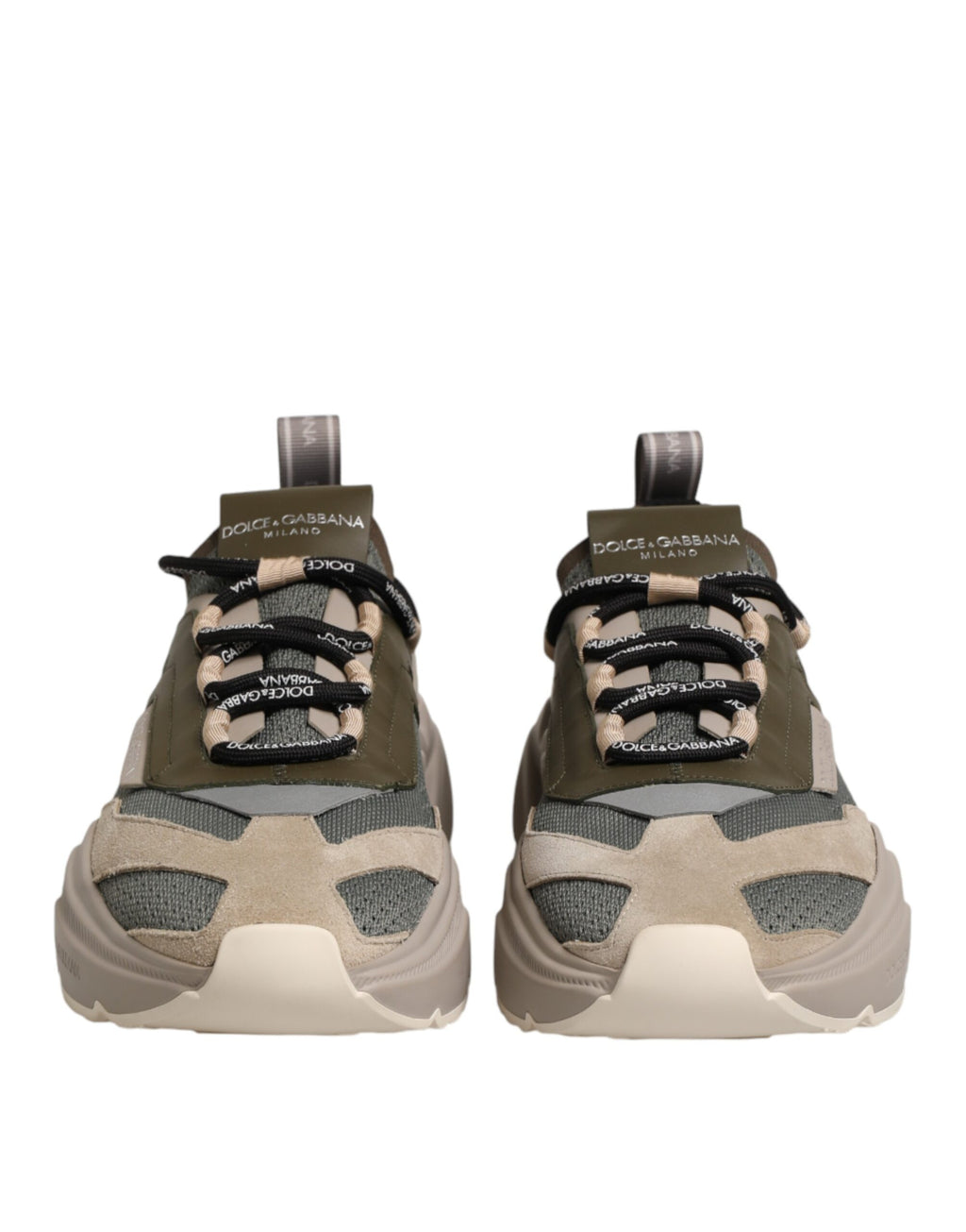 Chaussures sneakers basses Dolce & Gabbana Daymaster multicolores, design moderne et coloré pour un look tendance.