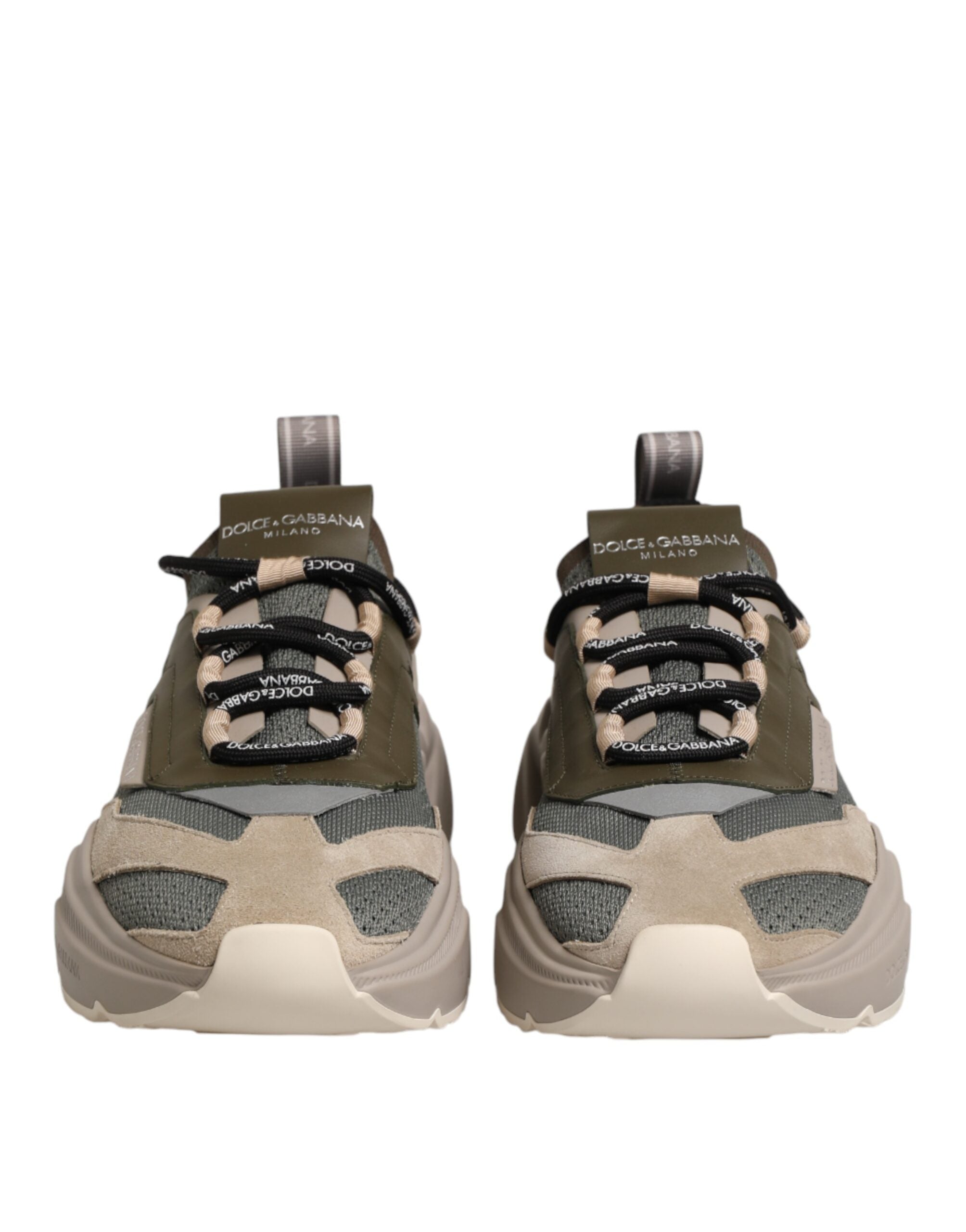 Chaussures sneakers basses Dolce & Gabbana Daymaster multicolores, design moderne et coloré pour un look tendance.