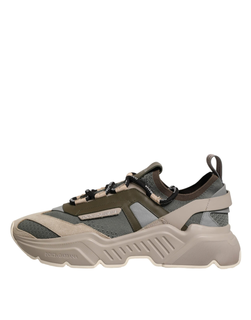 Chaussures sneakers basses Dolce & Gabbana Daymaster multicolores, mode décontractée avec design coloré et confortable.