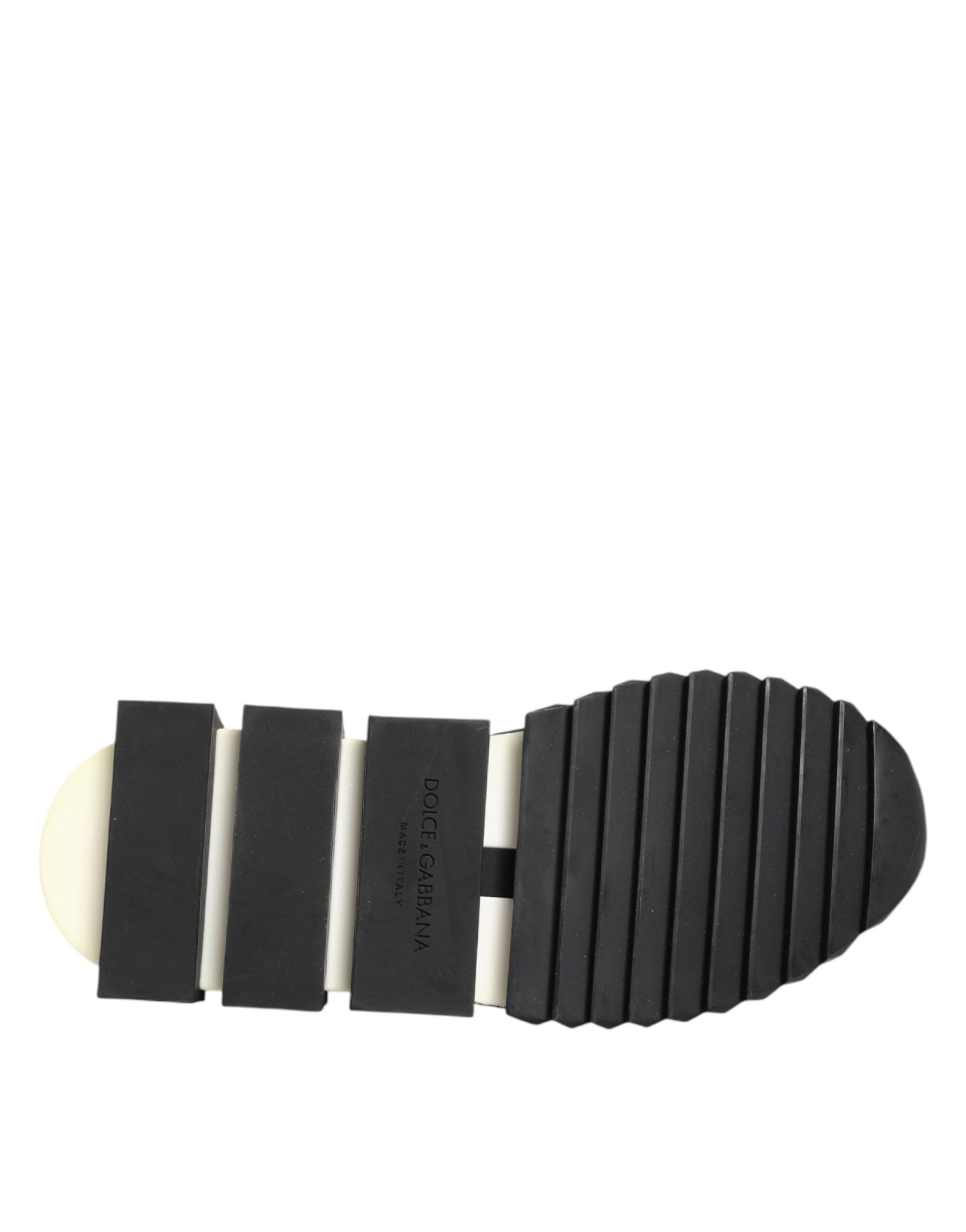 Chaussures de sport noires Dolce & Gabbana Sorrento en mesh pour randonnée, élégantes et confortables.