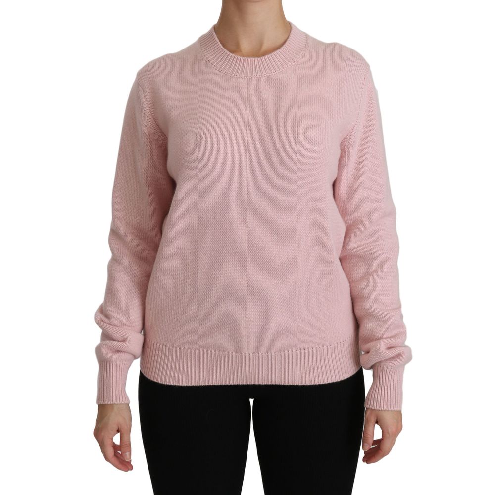 Sweatshirt en cachemire multicolore Dolce & Gabbana, doux et confortable, avec un design élégant et coloré visible sur l'image.