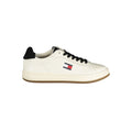 Basket Tommy Hilfiger Bianco pour femme en poliuréthane, vue de face, avec détails modernes et design épuré.