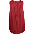 T-shirt sans manches pour homme Dolce & Gabbana, motif léopard rouge, design élégant et tendance.