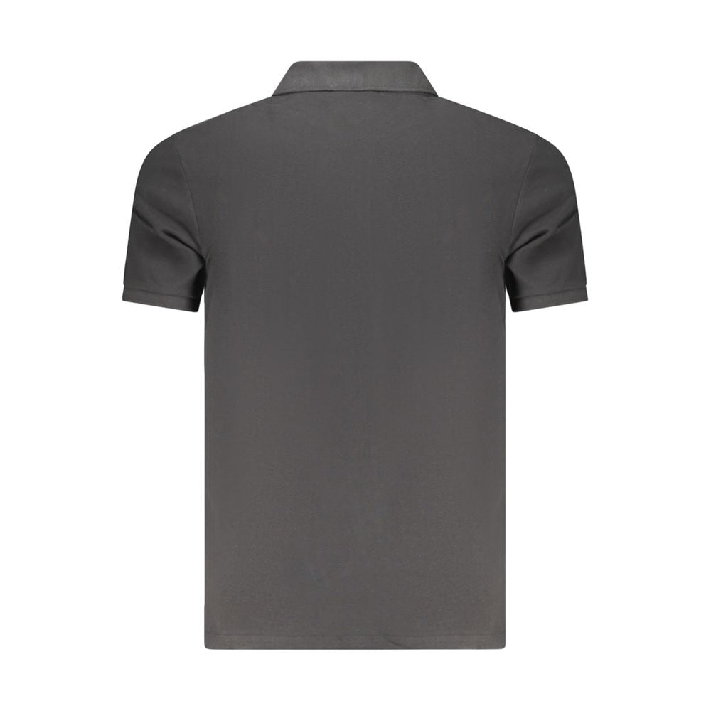 Calvin Klein Schwarzes Baumwoll-Polo für Herren