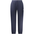 Pantalon de sport en coton pour homme de la marque Calvin Klein Blu, coupe décontractée, couleur bleue.