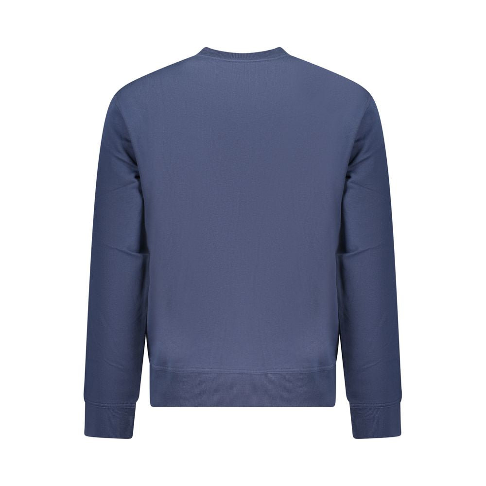 Hugo Boss blaues Herren-Sweatshirt aus Baumwolle