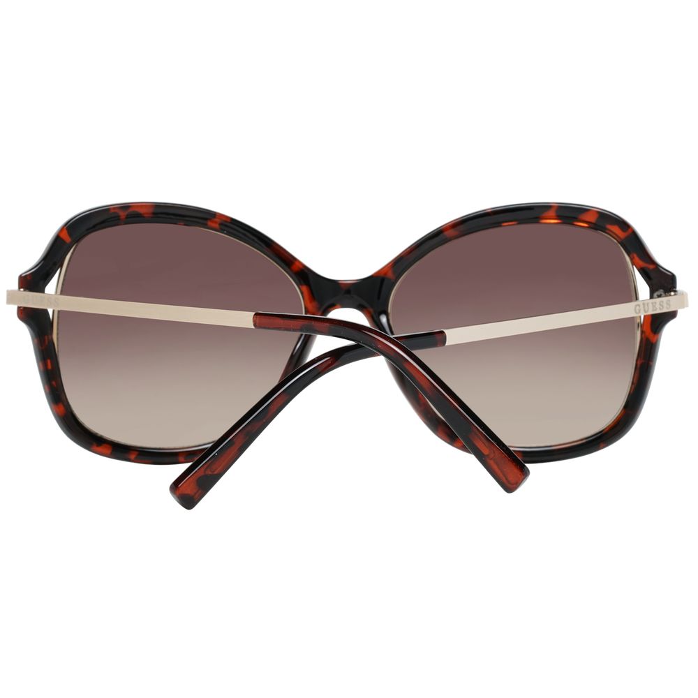 Guess Brown Metall- & Kunststoff-Sonnenbrille