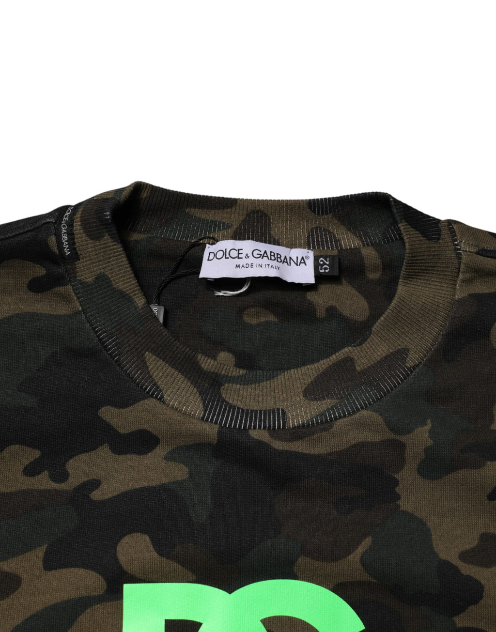 Dolce & Gabbana Herren-Sweatshirt mit Tarnmuster, mehrfarbig